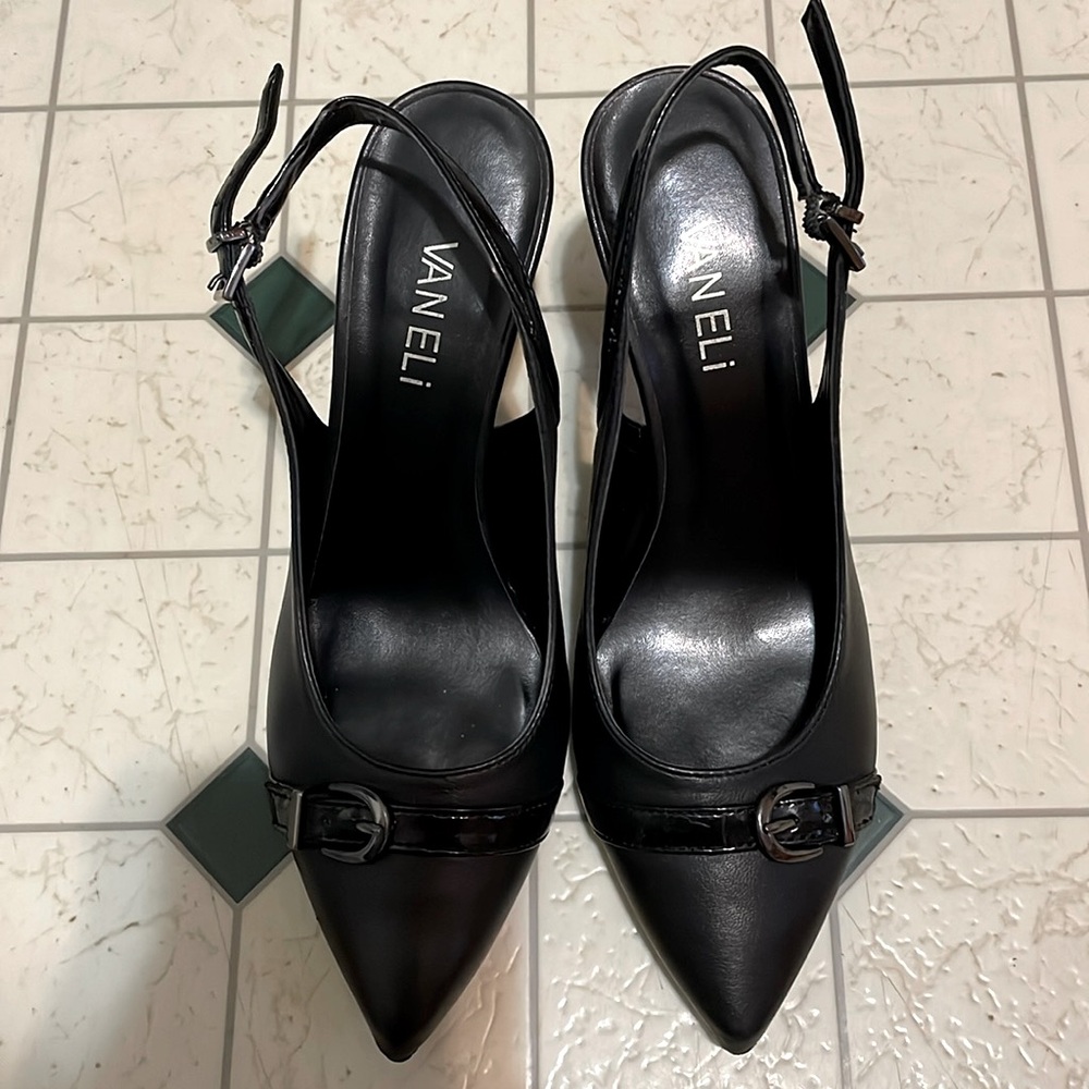 Vaneli black heels